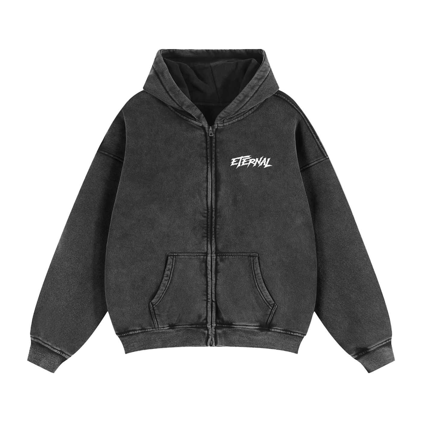 Boxy Eternal Zip-up Hoodie