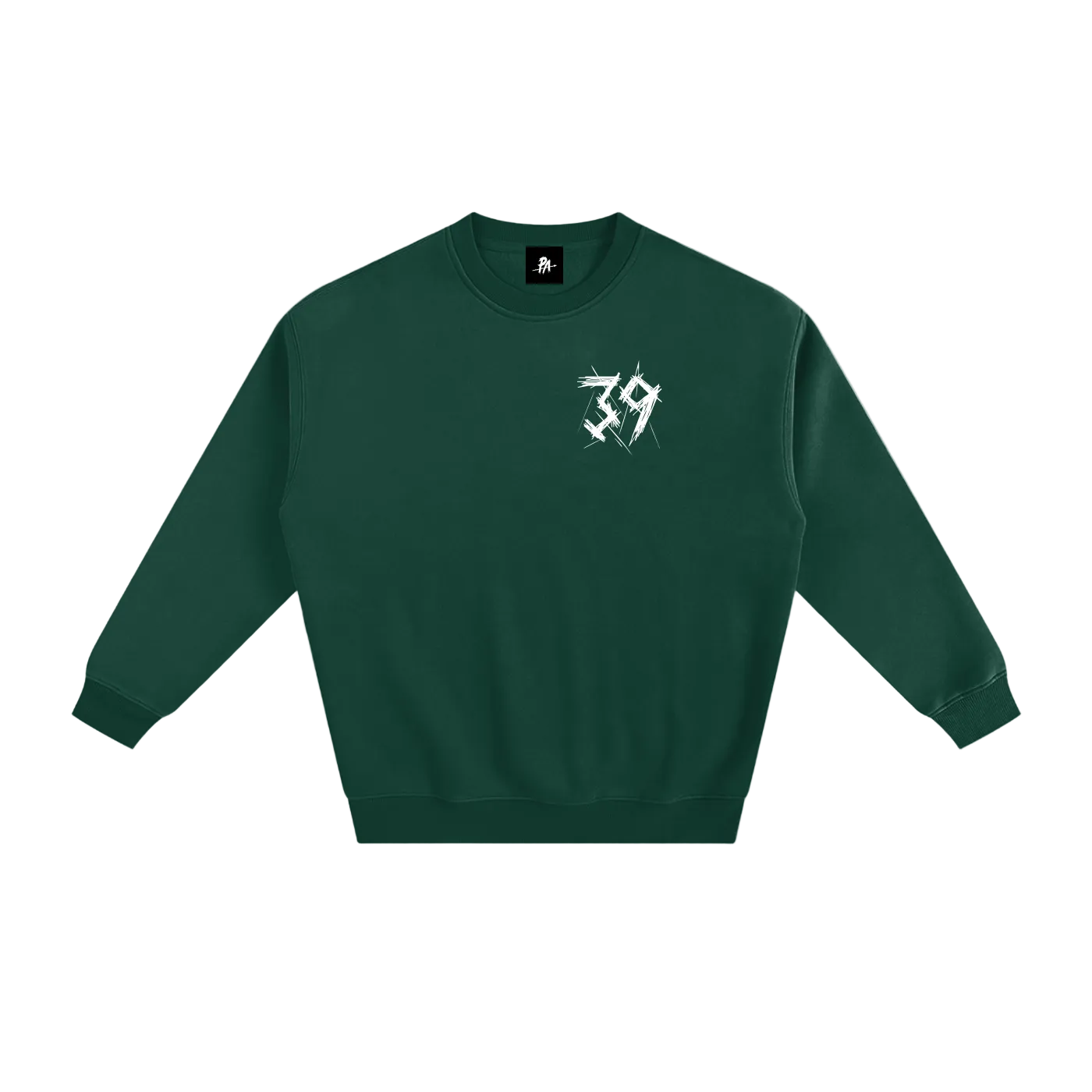 By His Stripes Fleece Sweatshirt
