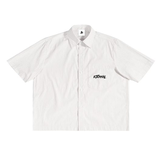 Eternal Oversized Stripe Box Button-up
