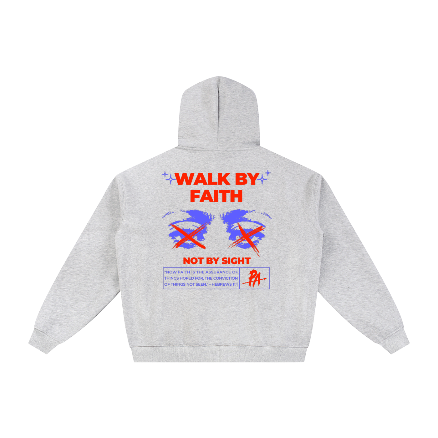 Walk By Faith Zip-Up Hoodie