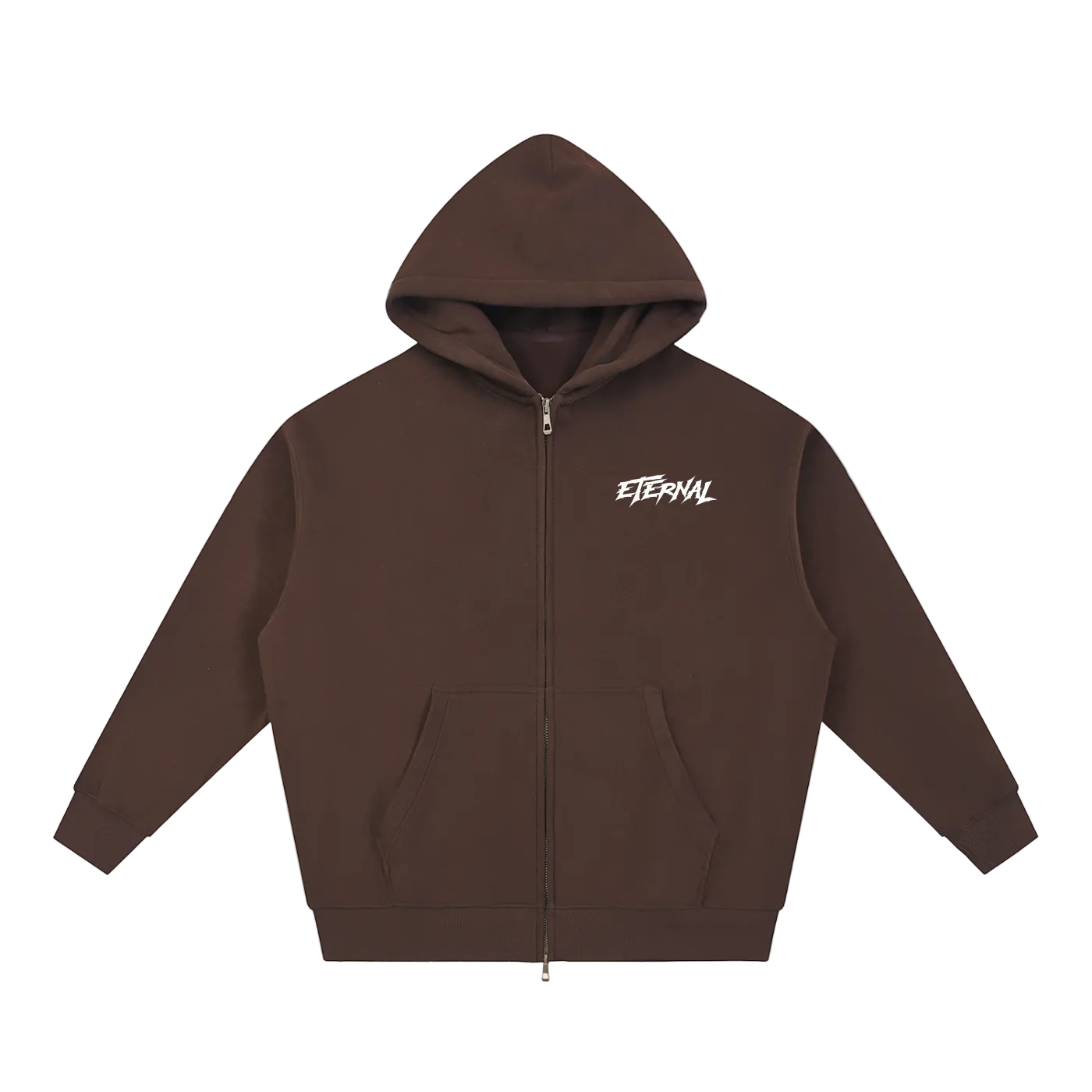 Eternal Oversized Box Zip-up Hoodie
