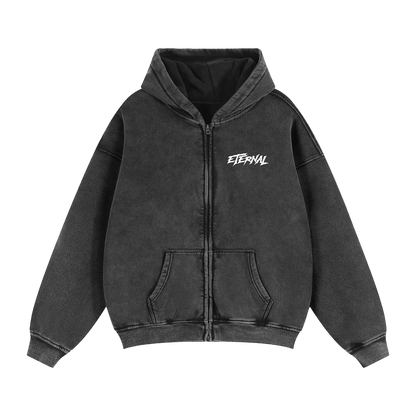 Boxy Eternal Zip-up Hoodie
