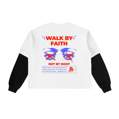 Walk By Faith Layered Long Sleeve