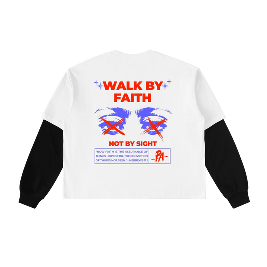 Walk By Faith Layered Long Sleeve