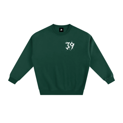 By His Stripes Fleece Sweatshirt