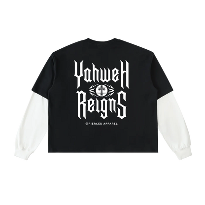 Yahweh Reigns Layered Long Sleeve