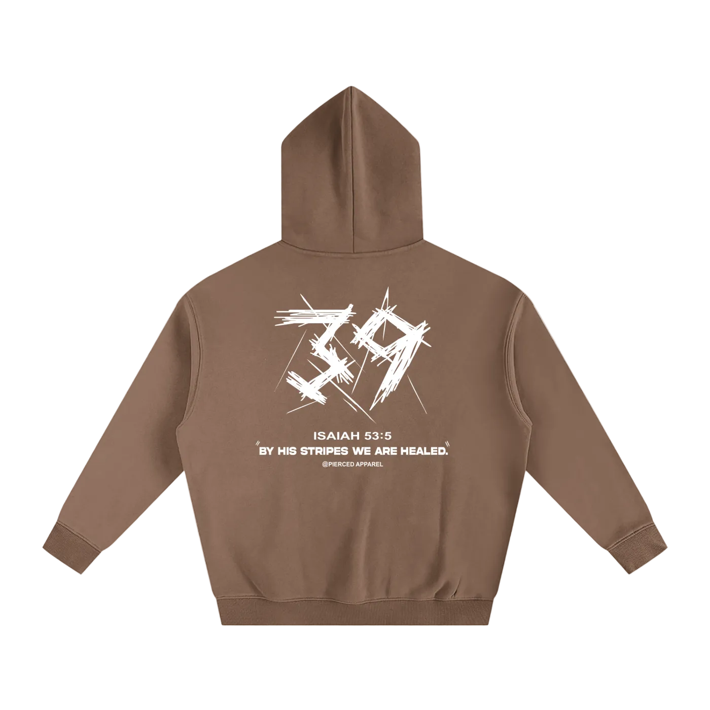 By His Stripes Oversized Hoodie