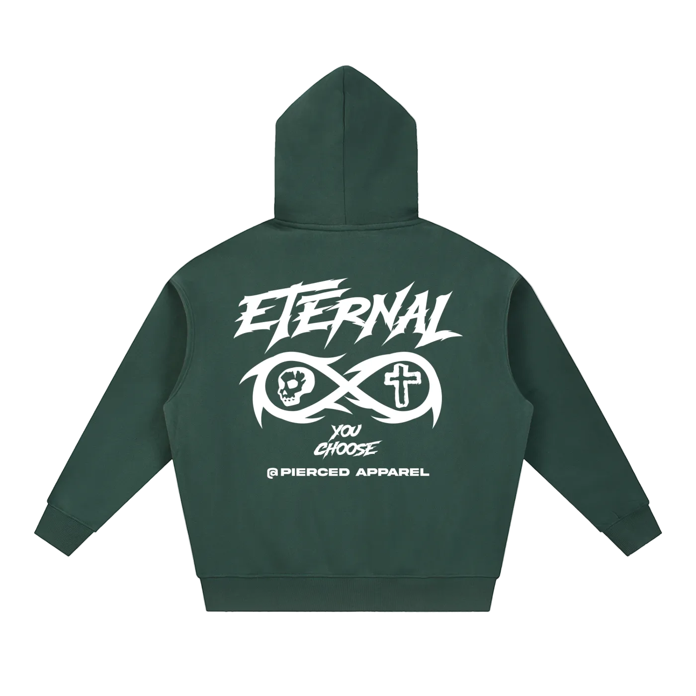 Eternal Oversized Box Zip-up Hoodie