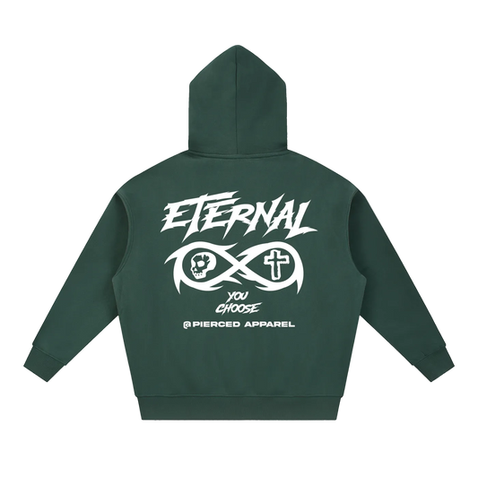 Eternal Oversized Box Zip-up Hoodie