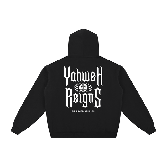 Yahweh Reigns Zip-Up Hoodie