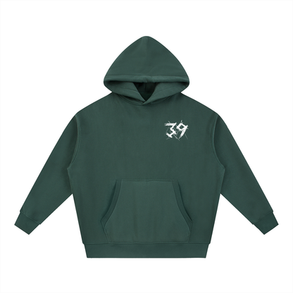 By His Stripes Oversized Box Fit Hoodie