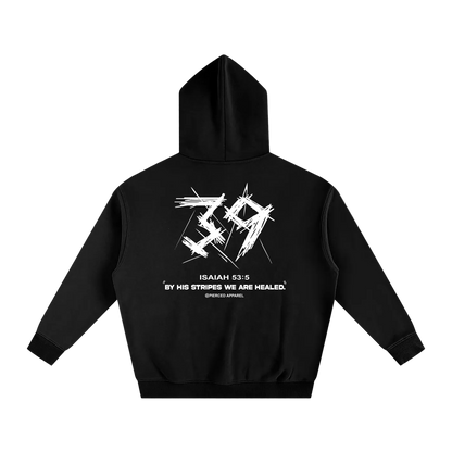 By His Stripes Oversized Hoodie