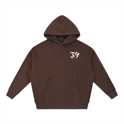 By His Stripes Oversized Box Fit Hoodie