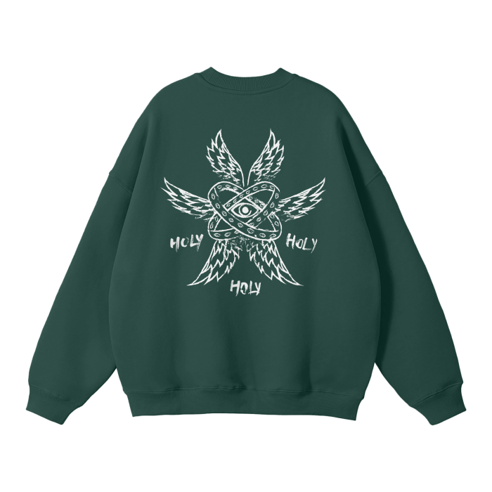 Holy Holy Holy Unisex Solid Fleece Sweatshirt