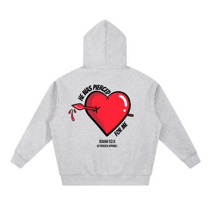 Oversized Box Zip-Up Hoodie