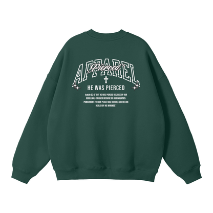 Retro Pierced Apparel Unisex Solid Fleece Sweatshirt