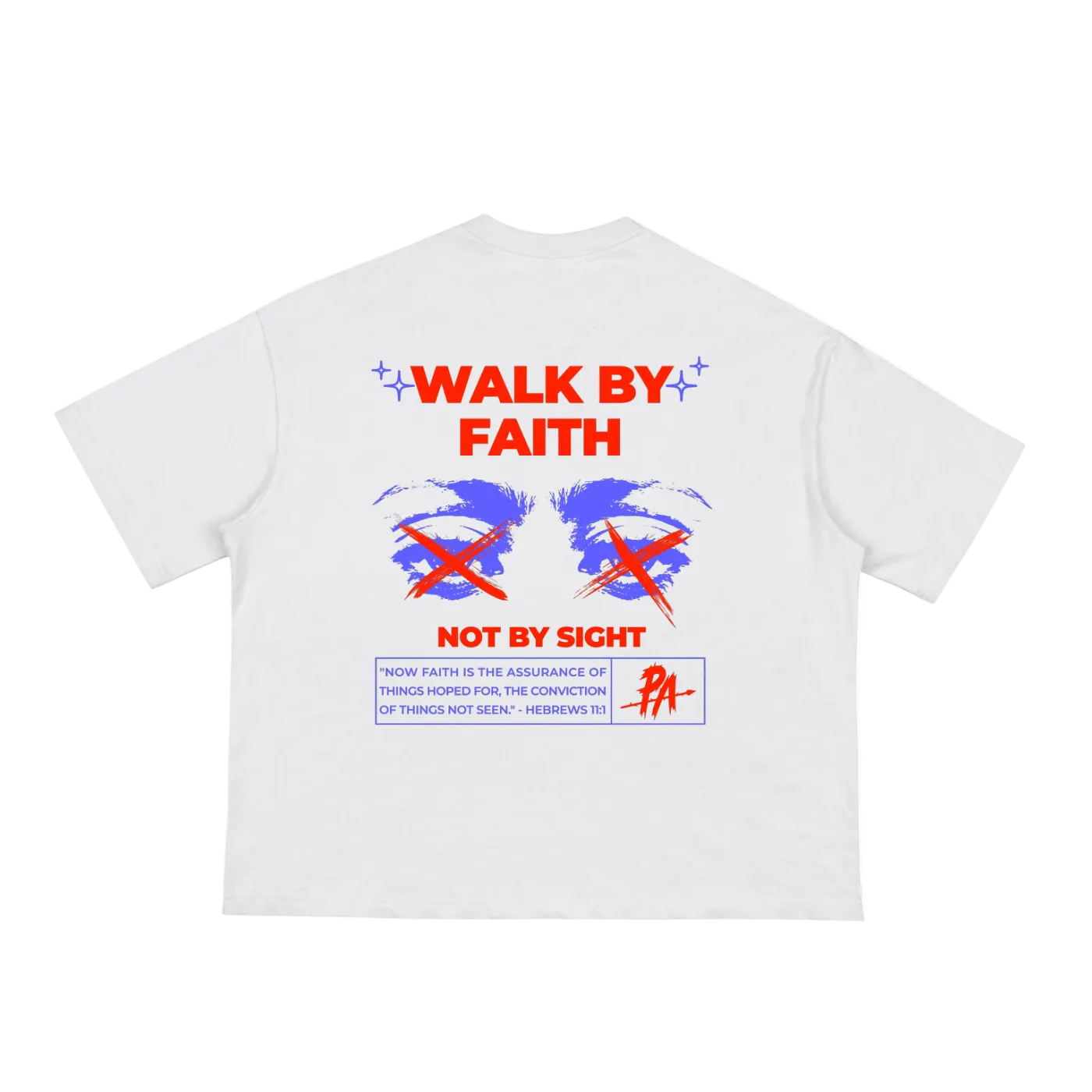 Walk By Faith Loose Boxy Tee