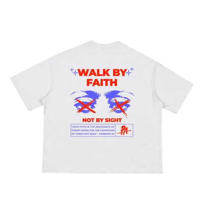 Walk By Faith Loose Boxy Tee