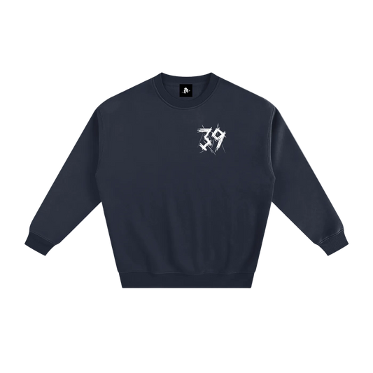 By His Stripes Fleece Sweatshirt