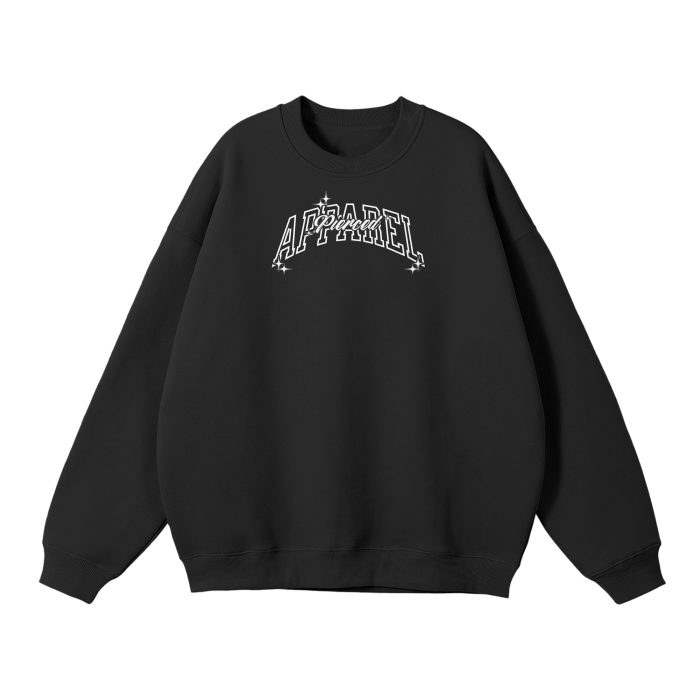 Retro Pierced Apparel Unisex Solid Fleece Sweatshirt