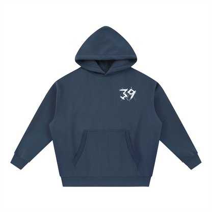 By His Stripes Oversized Box Fit Hoodie