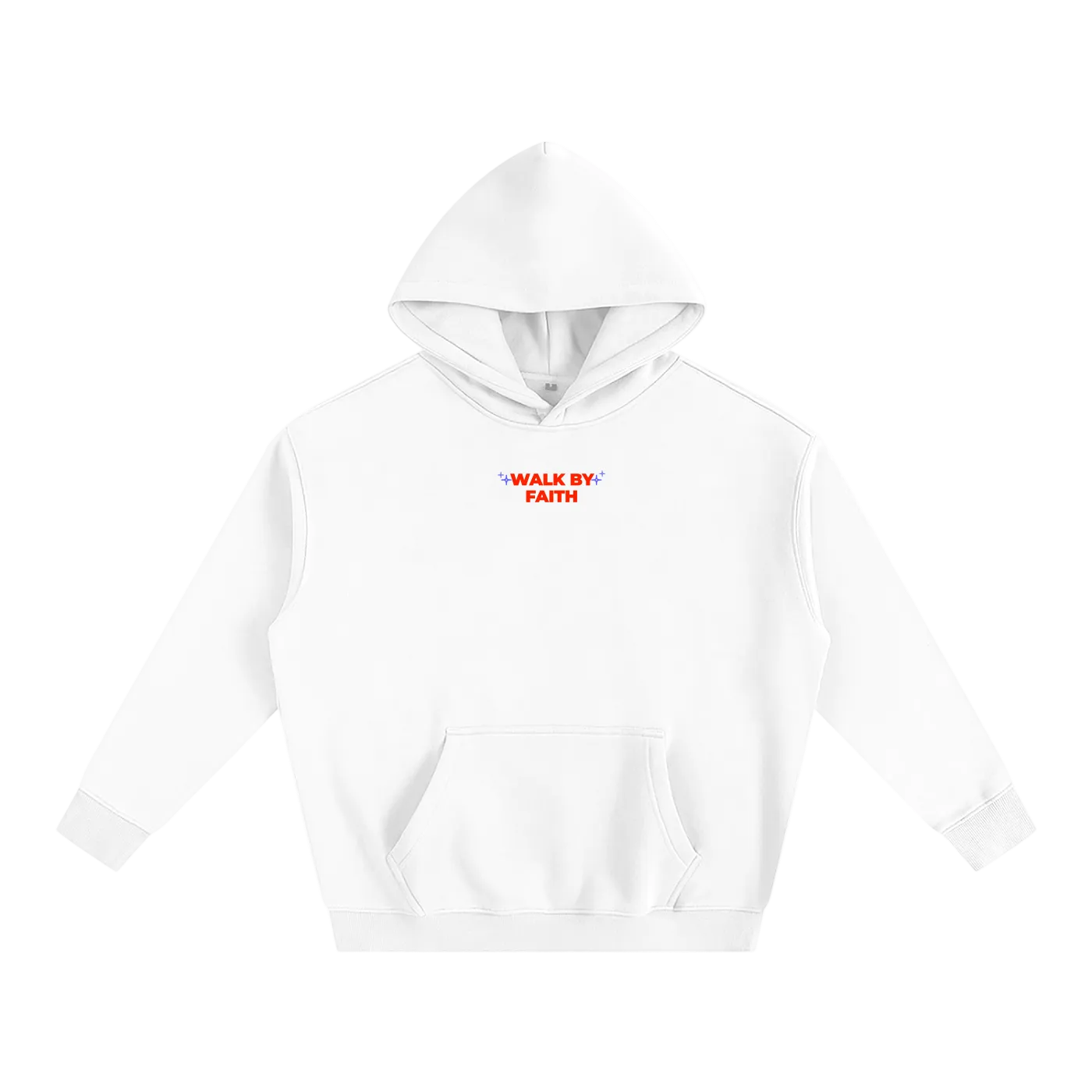 Walk By Faith Oversized Hoodie
