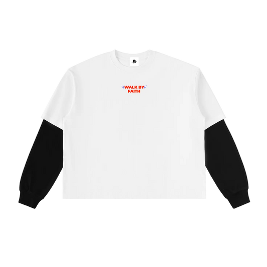 Walk By Faith Layered Long Sleeve
