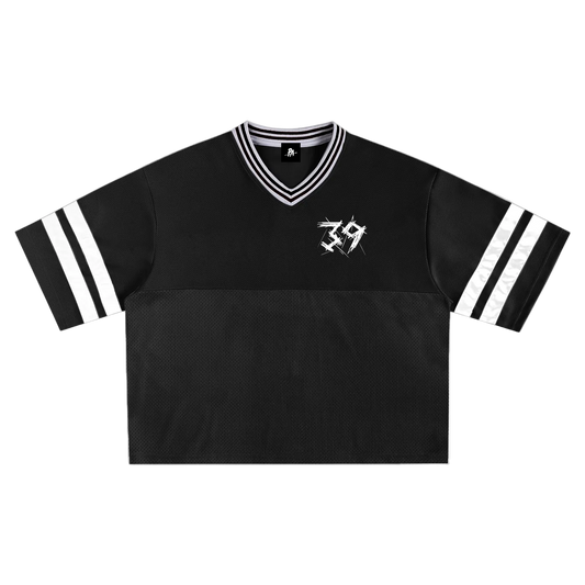 By His Stripes Mesh Box Jersey