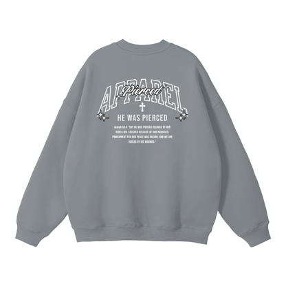 Retro Pierced Apparel Unisex Solid Fleece Sweatshirt