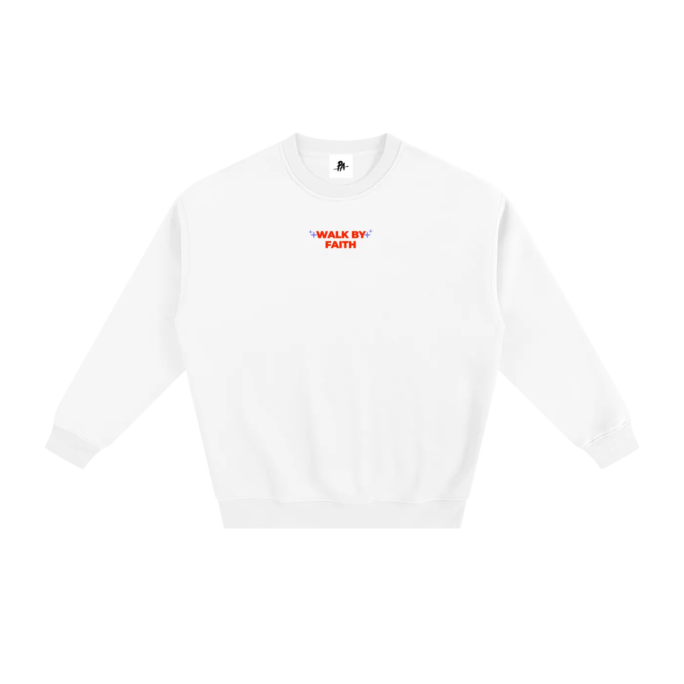 Walk By Faith Fleece Sweatshirt