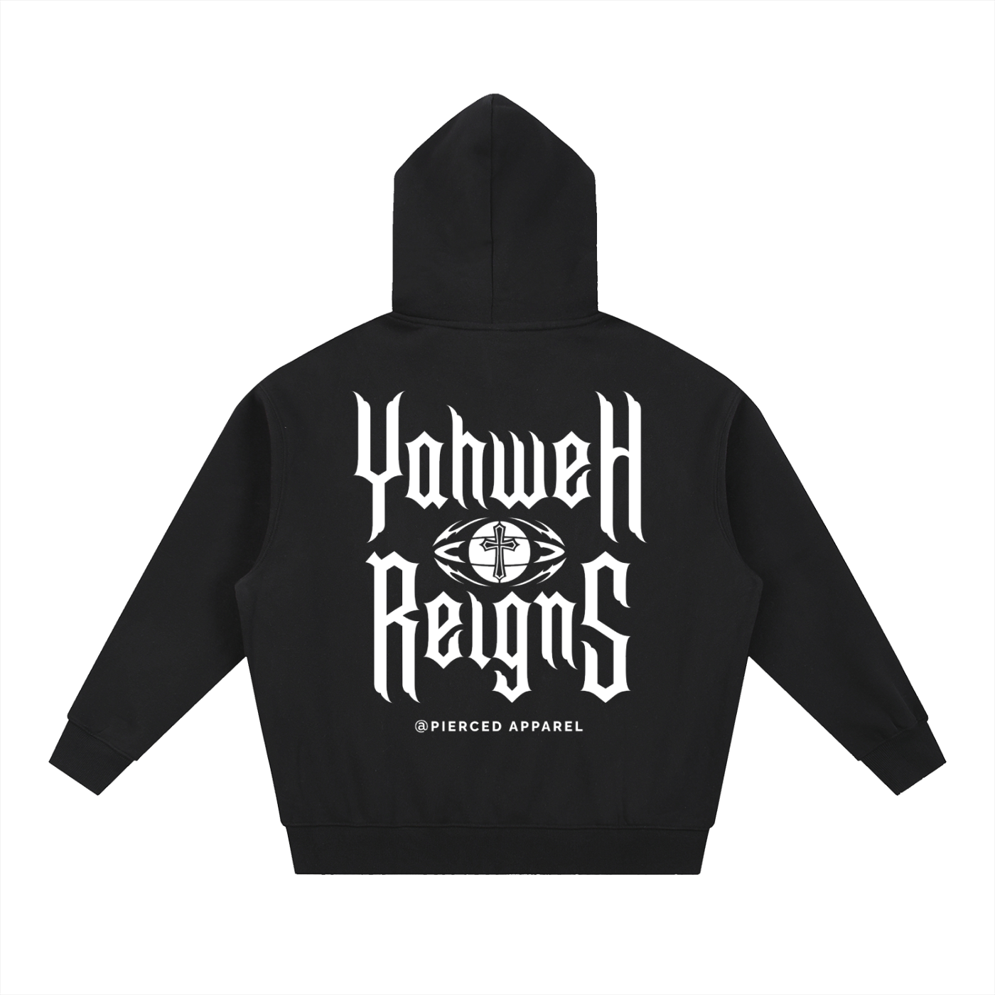 Yahweh Reigns Oversized Box Fit Hoodie