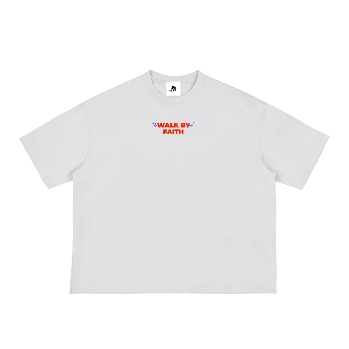 Walk By Faith Loose Boxy Tee