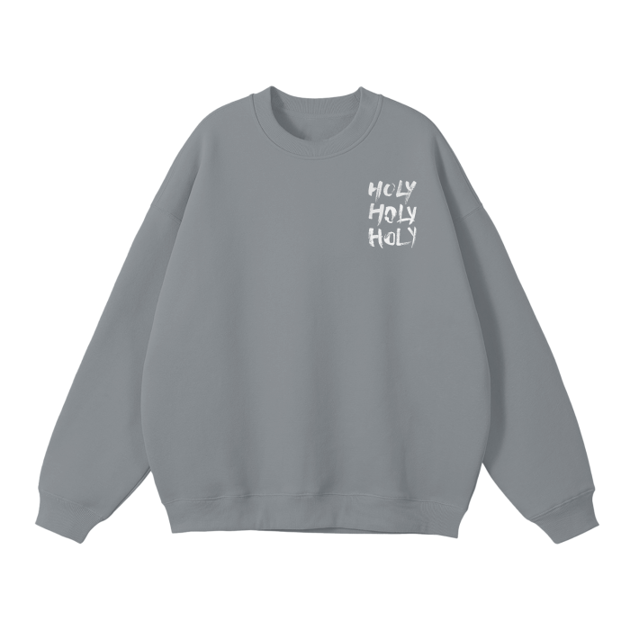 Holy Holy Holy Unisex Solid Fleece Sweatshirt