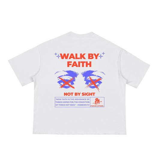 Walk By Faith Box Tee