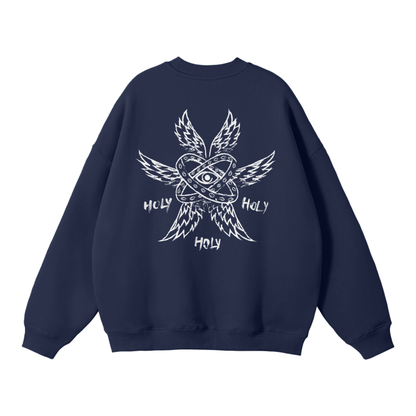 Holy Holy Holy Unisex Solid Fleece Sweatshirt