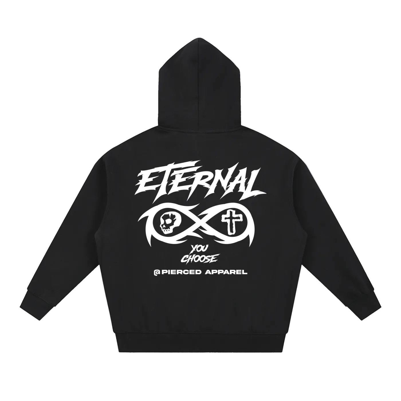 Eternal Oversized Box Zip-up Hoodie