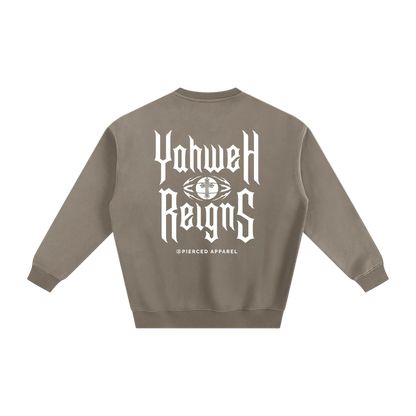 Yahweh Reigns Fleece Sweatshirt