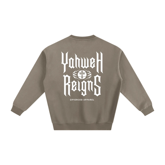 Yahweh Reigns Fleece Sweatshirt