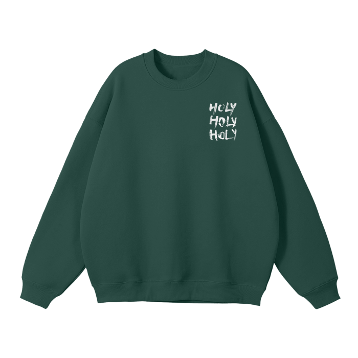 Holy Holy Holy Unisex Solid Fleece Sweatshirt