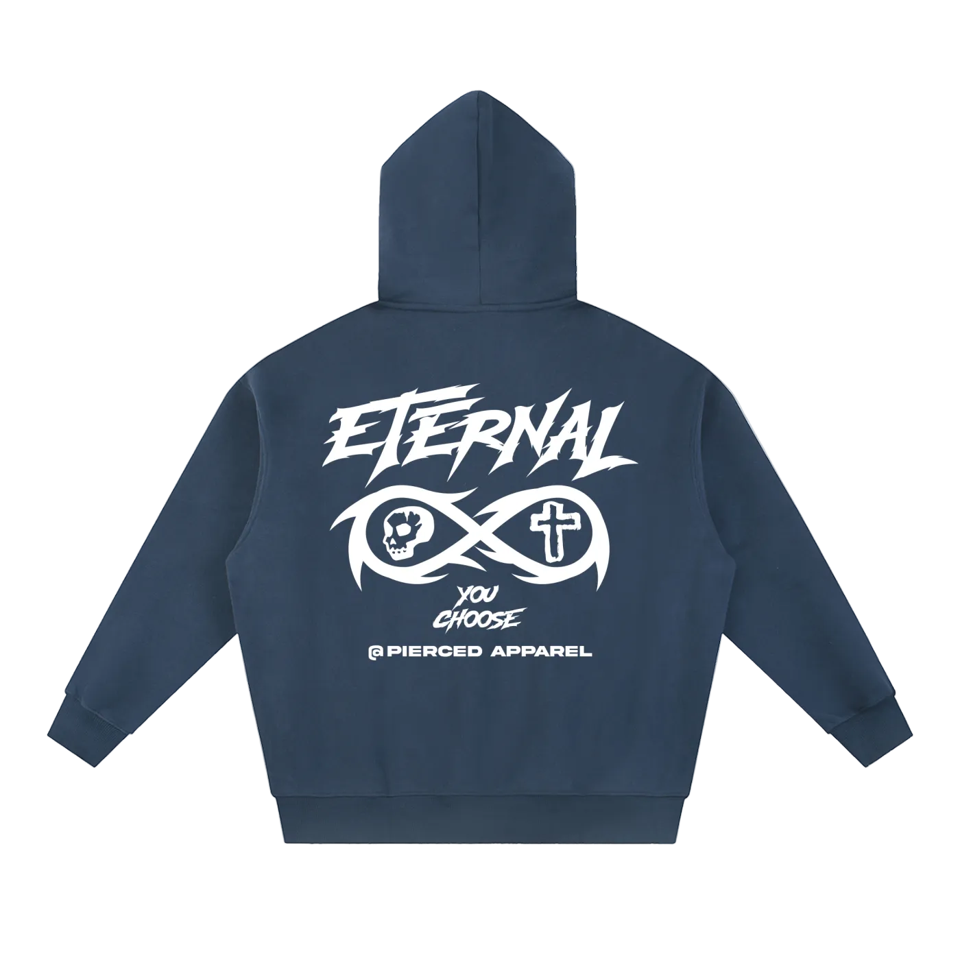 Eternal Oversized Box Zip-up Hoodie