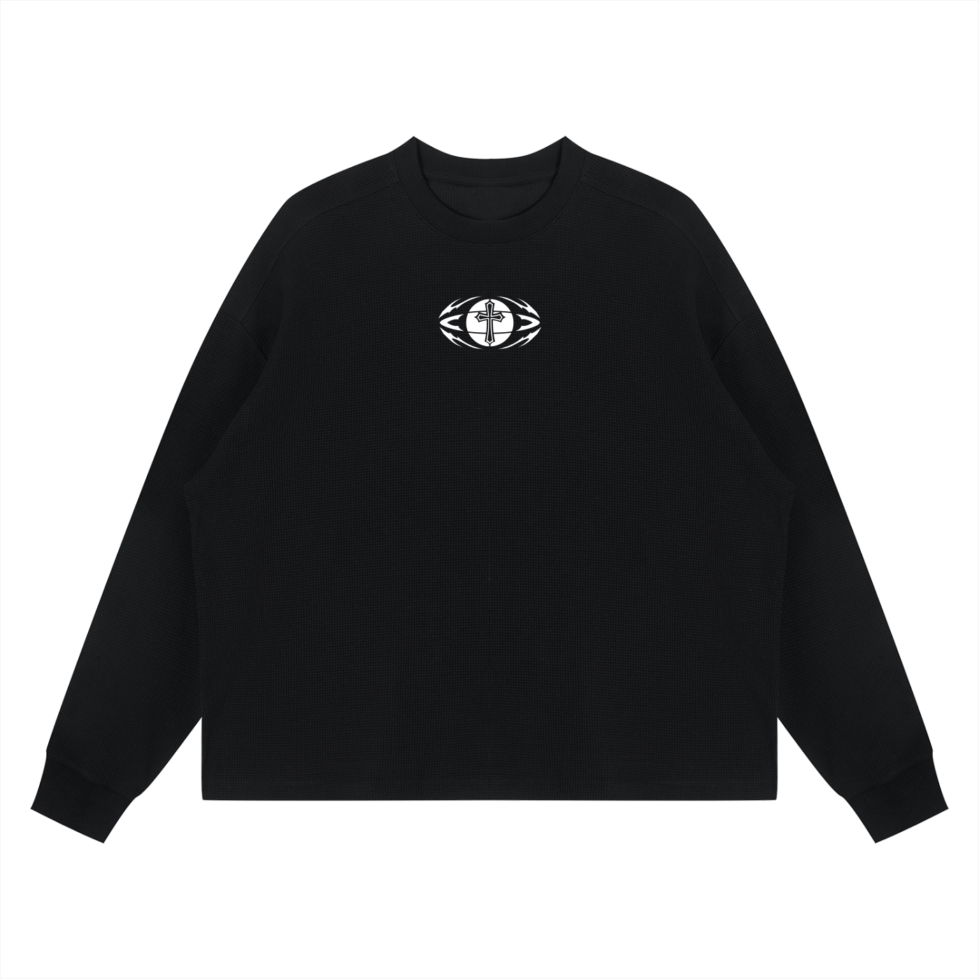 Yahweh Reigns Box Waffle Long Sleeve