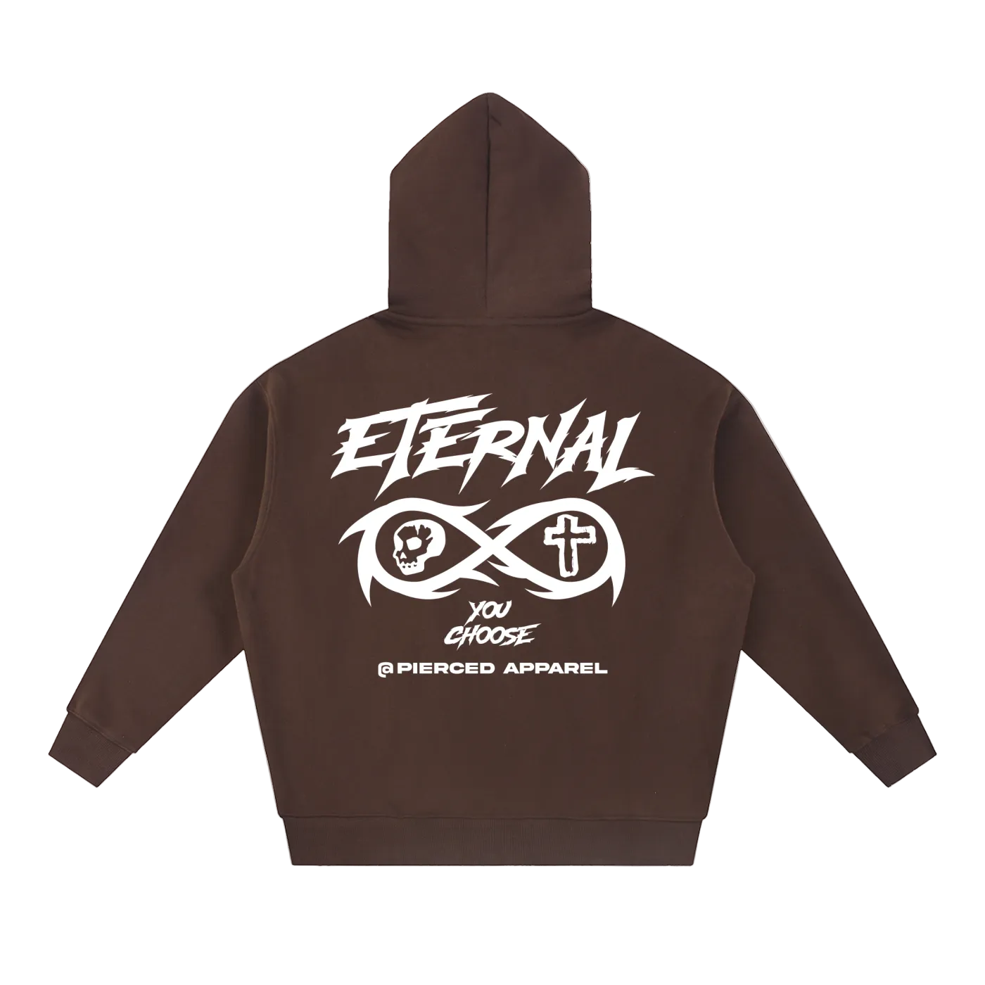 Eternal Oversized Box Zip-up Hoodie