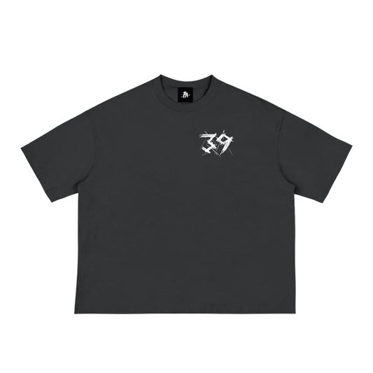 By His Stripes Loose Boxy Tee