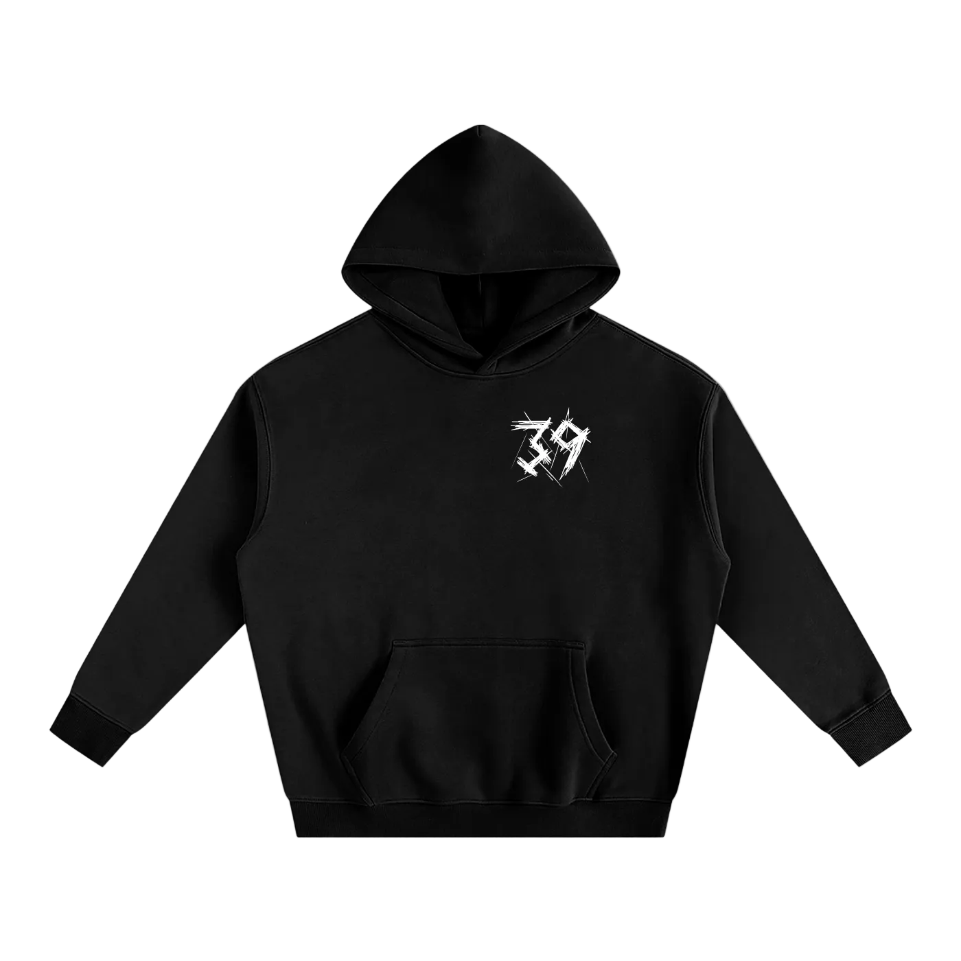 By His Stripes Oversized Hoodie