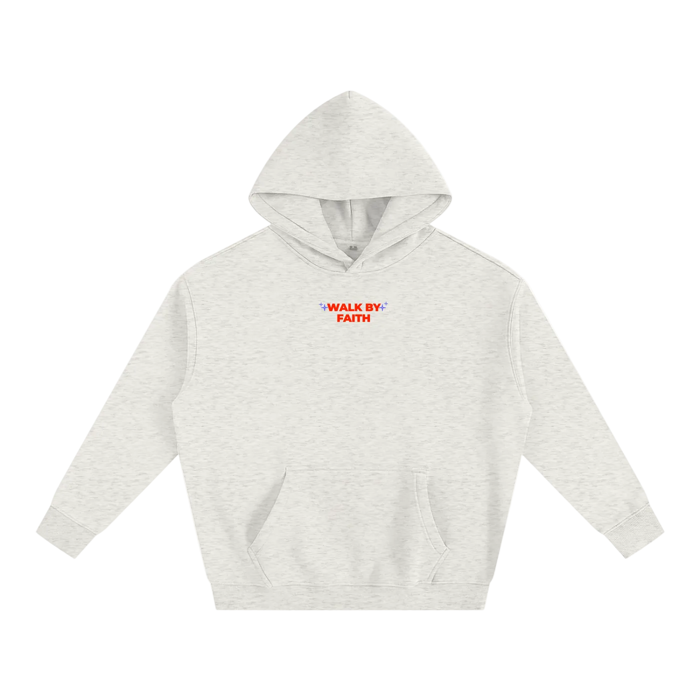 Walk By Faith Oversized Hoodie