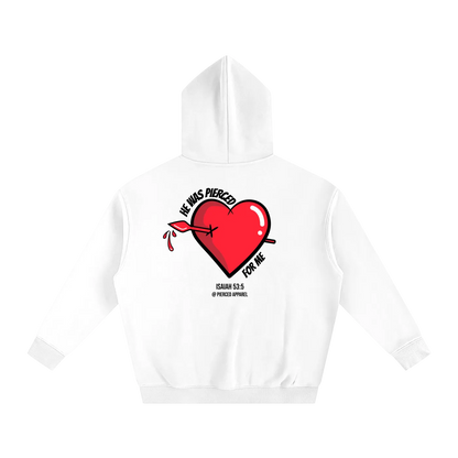 Pierced Heart Oversized Hoodie