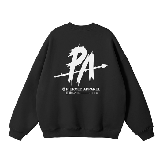 PA Logo Unisex Solid Fleece Sweatshirt