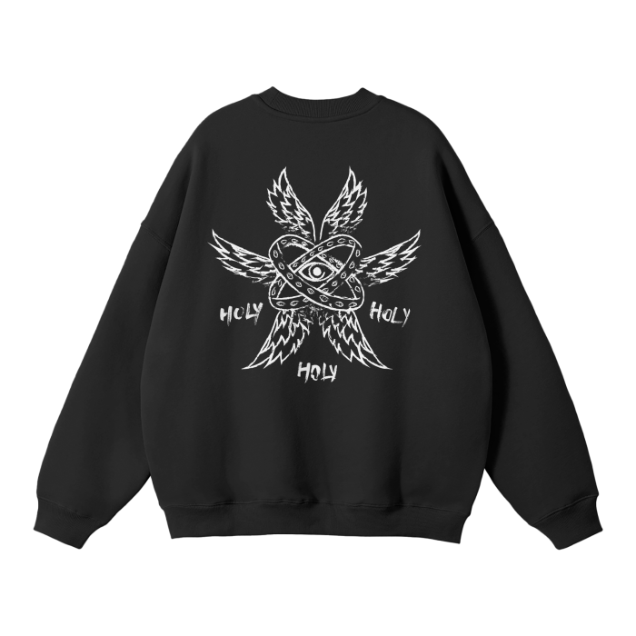 Holy Holy Holy Unisex Solid Fleece Sweatshirt