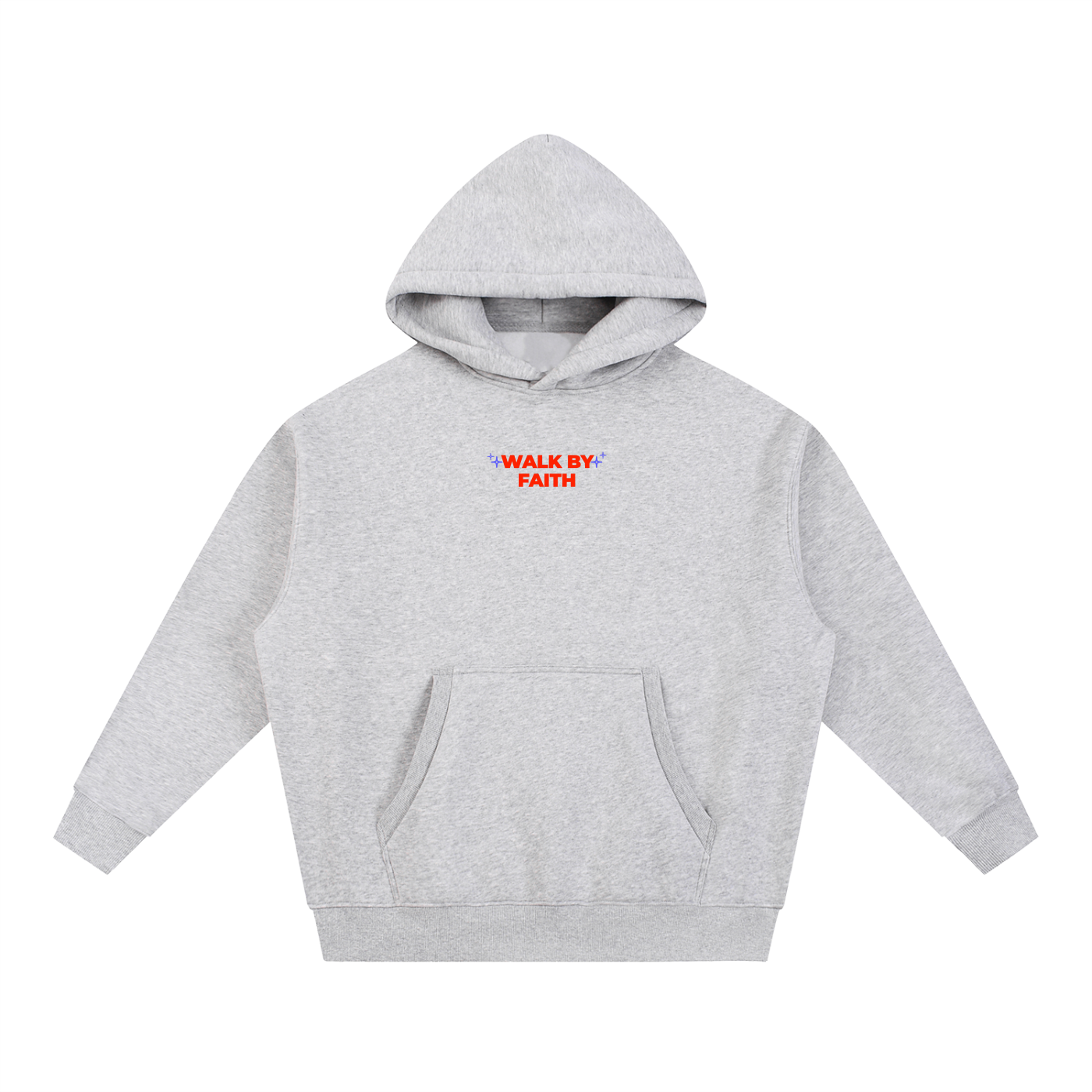 Walk By Faith Oversized Box Fit Hoodie