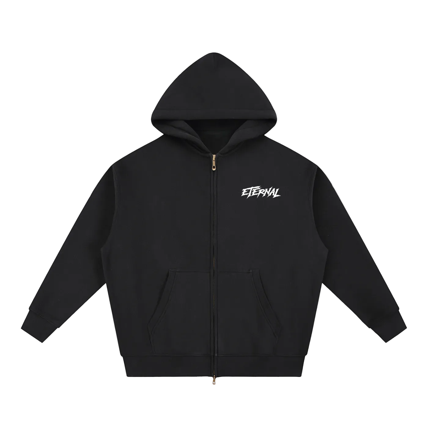 Eternal Oversized Box Zip-up Hoodie